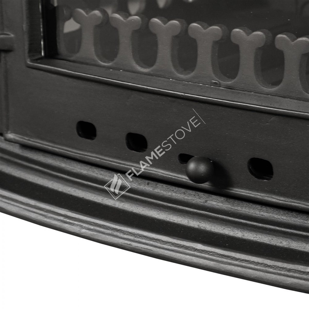 FS-032YK Lux Altar: Soba din Fontă Dublă Ardere cu Geam Lateral