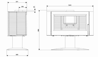 Soba fonta Antaya 12-18kW