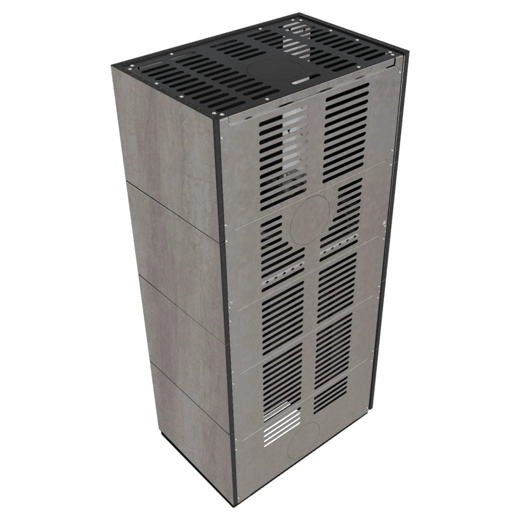 Flotek BOX 8 kW SAVOIA GRIGIA Sticla Stanga - cuarz sinterizat