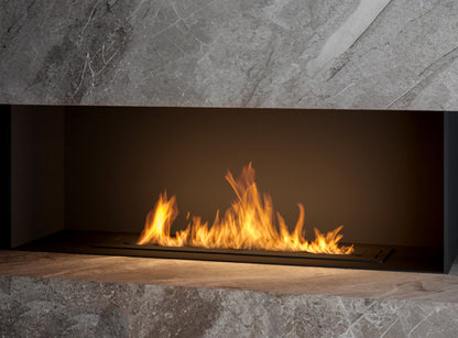 Șemineu cu bioetanol Slimfire Black Burner 800 Rezervor 3 l