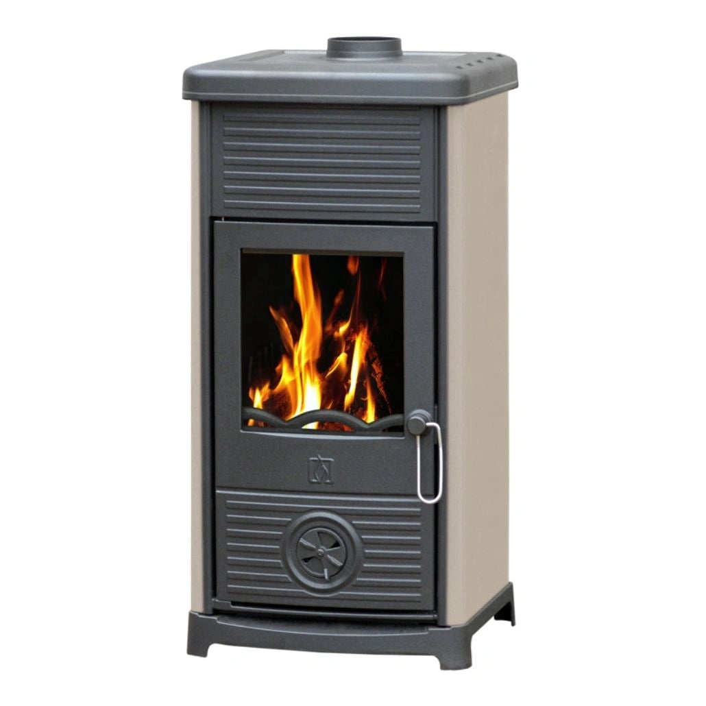 Sobă de fontă MAESTRAL N Crem - 6.5kW