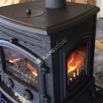 Șemineu Ultra din Fontă FS-015 Sirius 4 - Eleganță și Eficiență Energetică