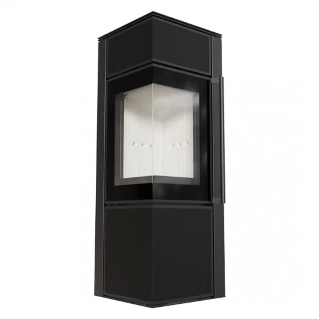 Soba Tora S 8-11kW NERO ASSOLUTO - cuarz sinterizat