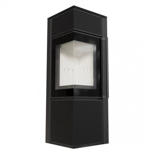 Soba Tora S 8-11kW NERO ASSOLUTO - cuarz sinterizat