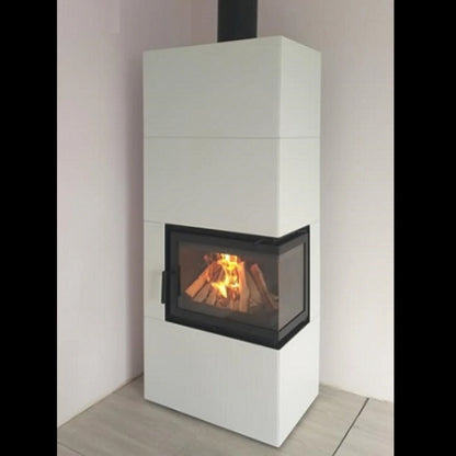 SIMPLE BOX dreapta alb - semineu complet