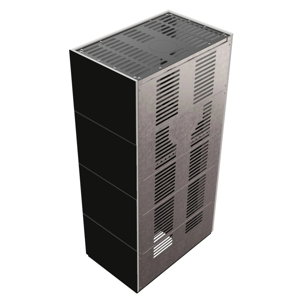 Flotek BOX 8 kW NERO ASSOLUTO Samota Neagra - cuarz sinterizat