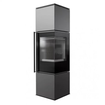 Soba otel Ren M 7kW - sticla dreapta, samota neagra