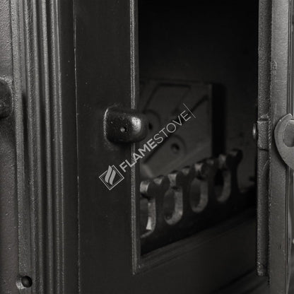 Sobă de Ardere Dublă Premium Lux Style TBSP - Model FS-034YKST cu Cuptor și Design Elegant