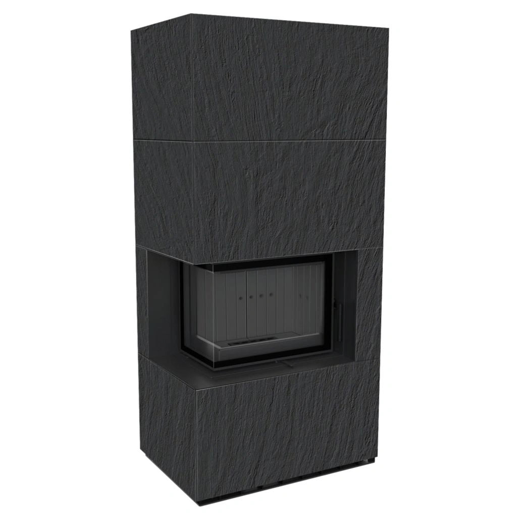 Flotek BOX 8 kW NATURALI ARDESIA Sticla Stanga - Samota Neagra
