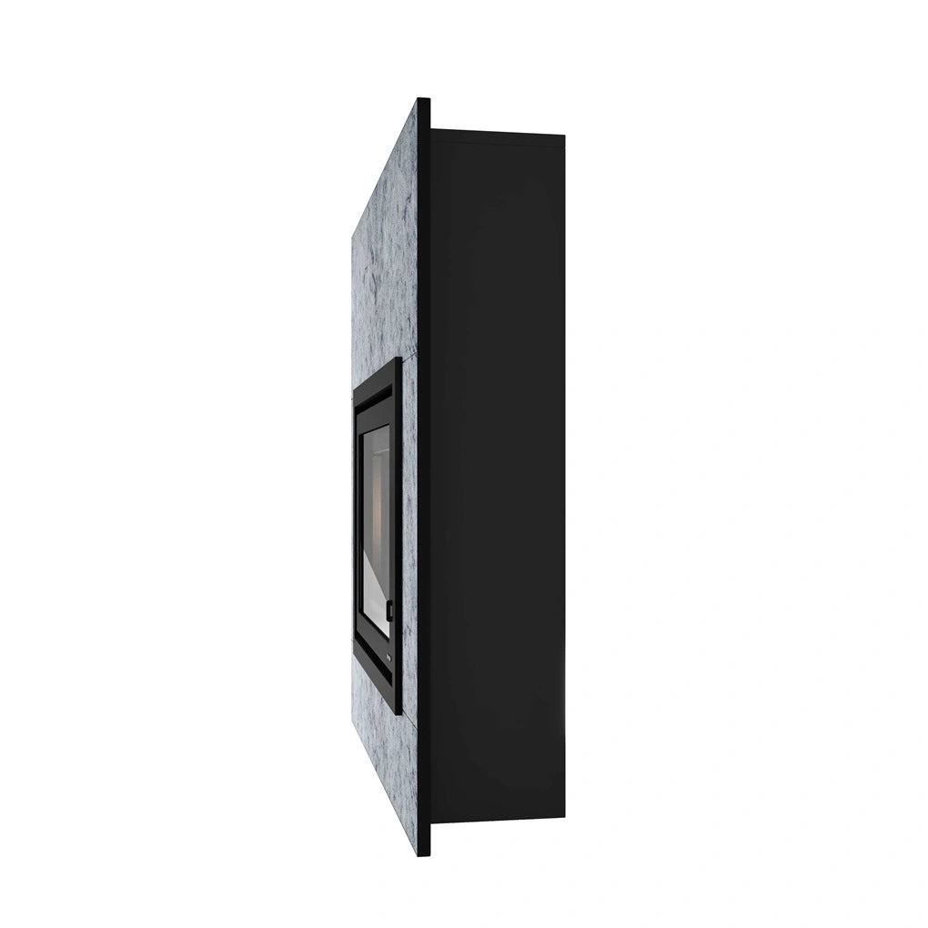 SEMINEU SLIM COMPLET 3.5-9 KW PELETI PIETRO cu piatra naturala