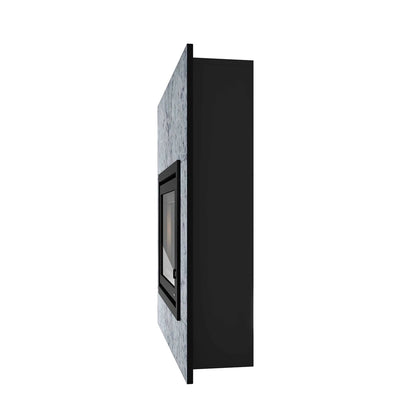SEMINEU SLIM COMPLET 3.5-9 KW PELETI PIETRO cu piatra naturala