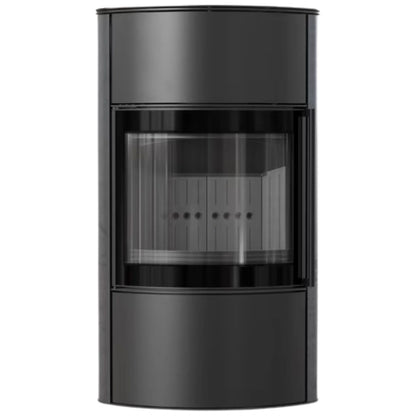 Soba Bjorn High 7kW ceramica Grafite Satin cu capac otel - samota neagra
