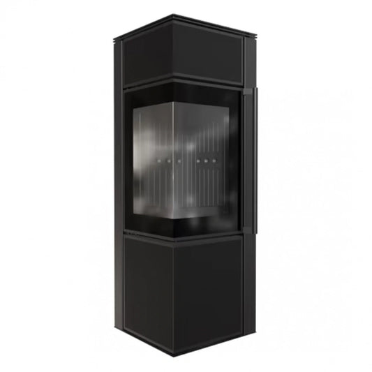 Sobă Tora S 8-11kW NERO ASSOLUTO - Samota neagra