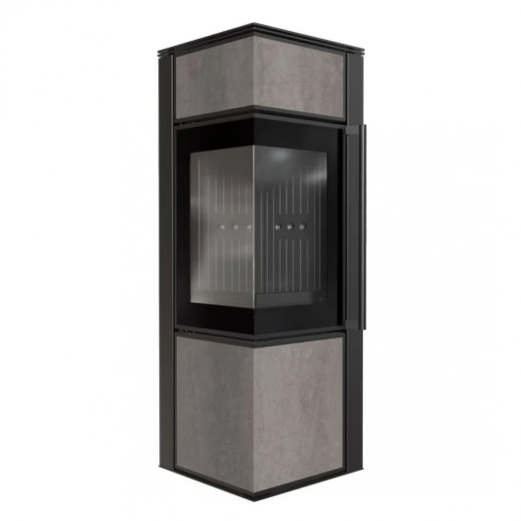 Soba Tora S 8-11kW SAVOIA GRIGIA - Samota neagra