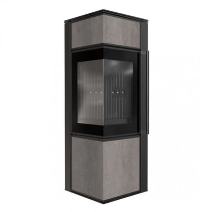 Soba Tora S 8-11kW SAVOIA GRIGIA - Samota neagra