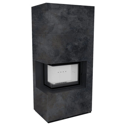 Flotek BOX 8 kW OSSIDO NERO Sticla Stanga - cuarz sinterizat