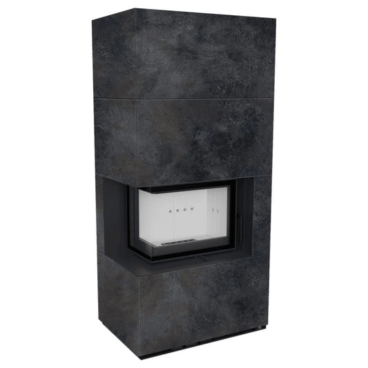 Flotek BOX 8 kW OSSIDO NERO Sticlă Stanga - cuarz sinterizat