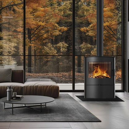 Soba Rollo S2 10kW - Samota Neagra