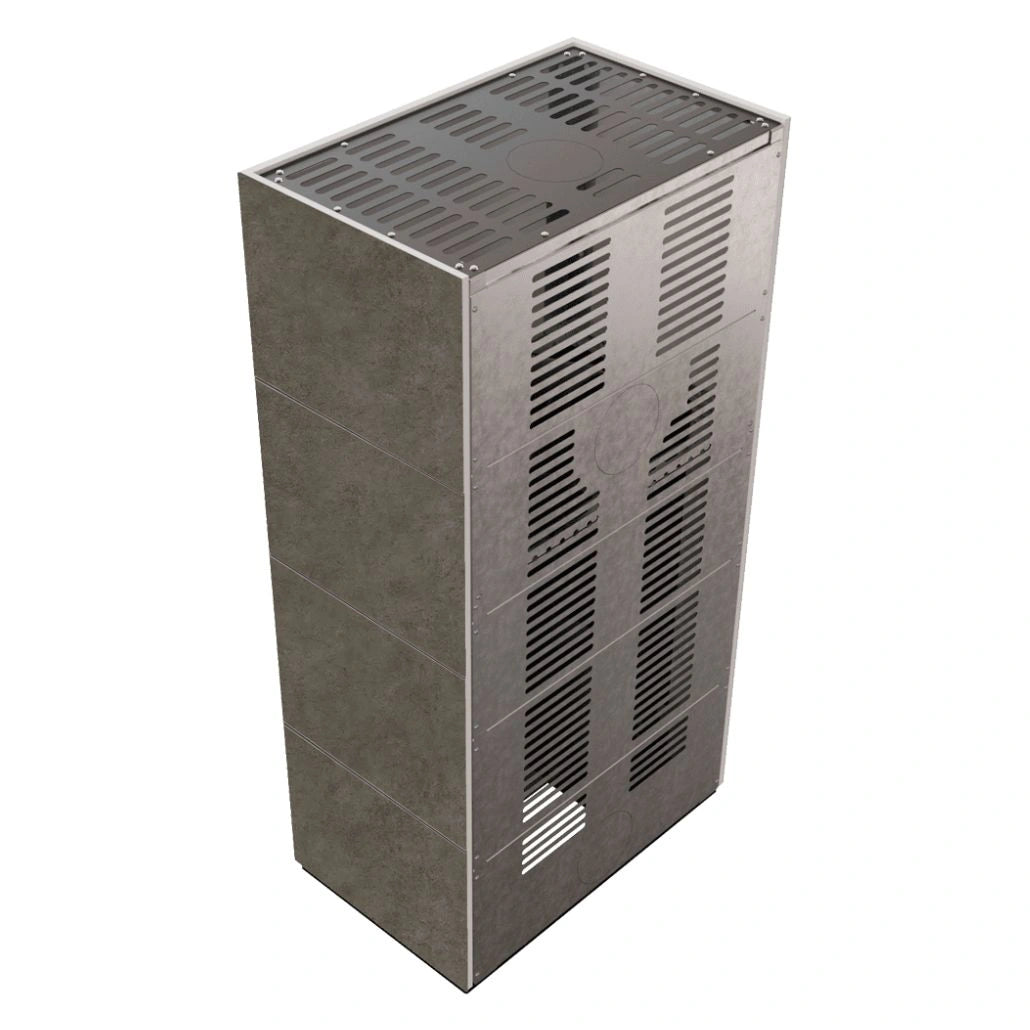 Flotek BOX 8 kW FOKOS PIOMBO Samota Neagra - cuarz sinterizat