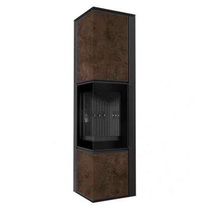 Soba Tora L 8-11kW OXIDE MORO - Samota neagra