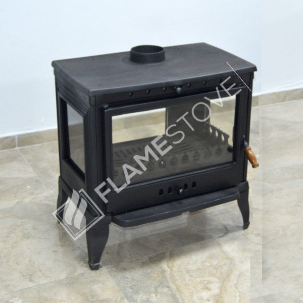 Crama Retro FS-043 cu Triplu Geam: Efiiență Energetică de 9 kW pentru Lemn și Cărbune