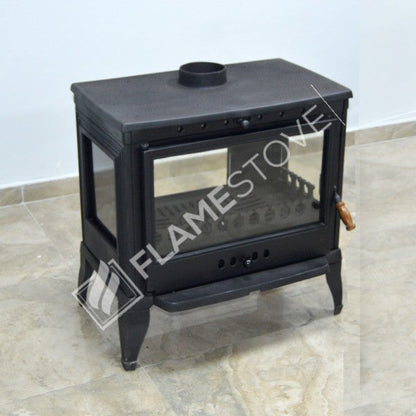 Crama Retro FS-043 cu Triplu Geam: Efiiență Energetică de 9 kW pentru Lemn și Cărbune