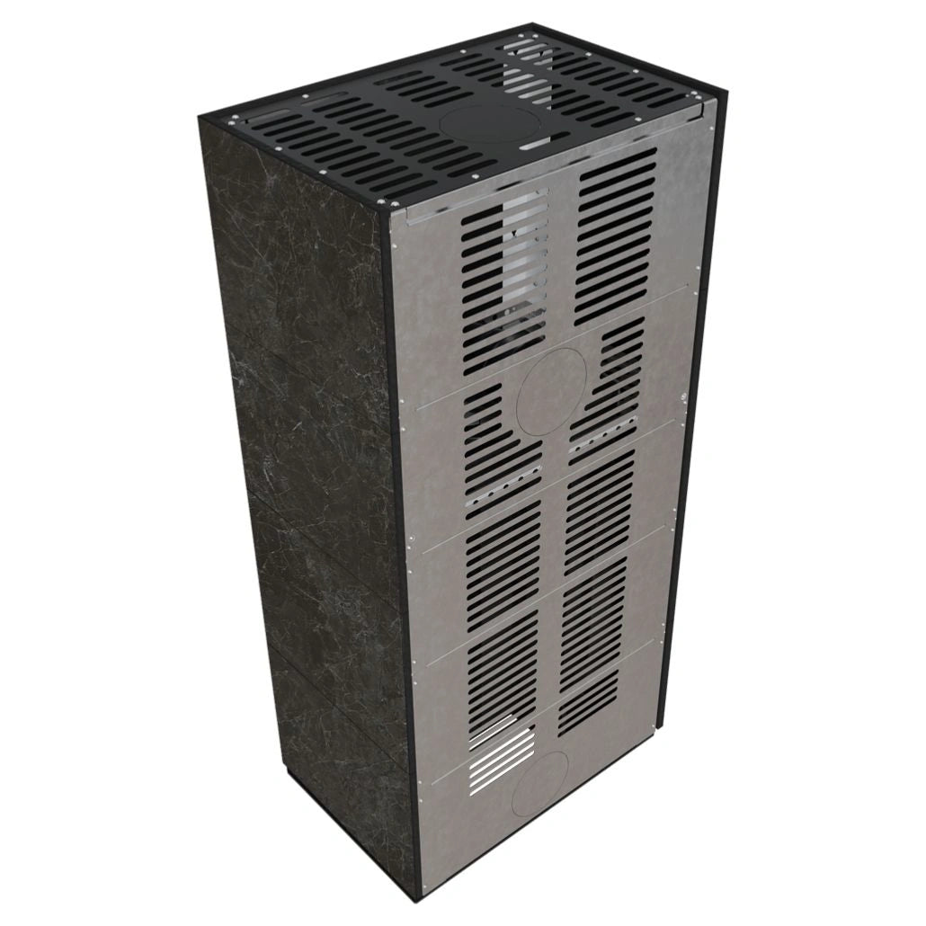 Flotek BOX 8 kW NATURALI NERO GRECO Sticla Stanga - Samota Neagra