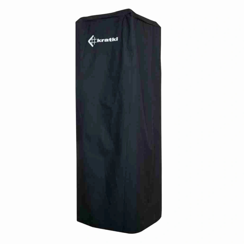 HUSA PATIO MINI - Negru cu logo alb