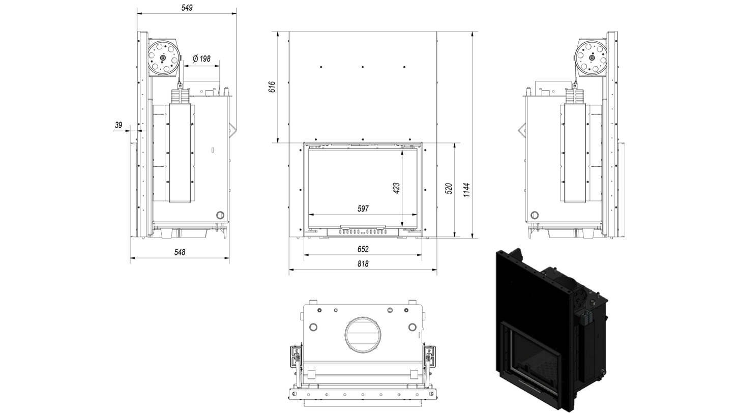 Z150 Deschidere Verticala - 12kw