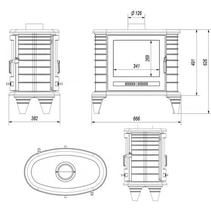 Soba K8 / 9-11KW Tunel