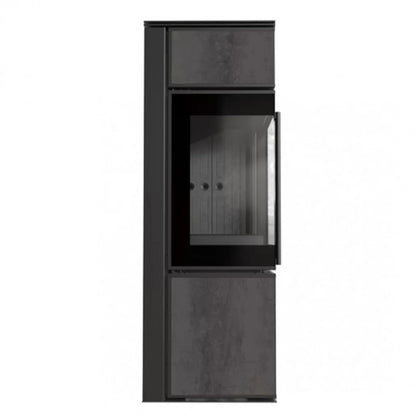 Soba Tora S 8-11kW SAVOIA ANTRANCITE - Samota neagra