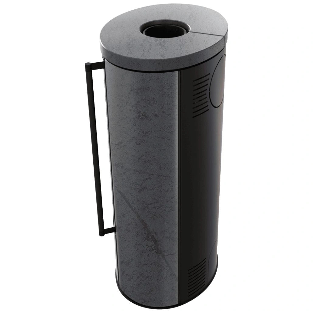 Soba Erik 5.5kW ceramica Grafite Satin
