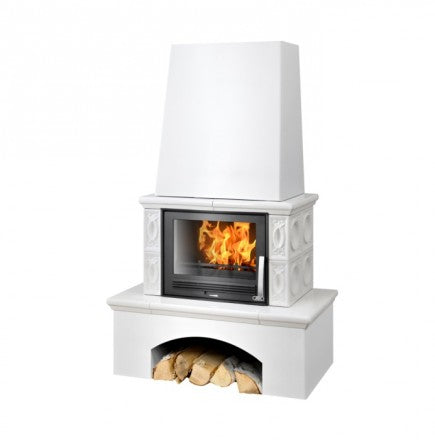 Soba pe lemn cahle teracota ABX - Lombardia