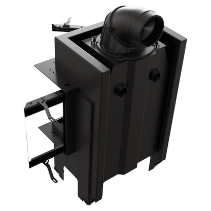 Focar semineu nbc 68 26 trei laturi deschidere standard orizontala samota neagra