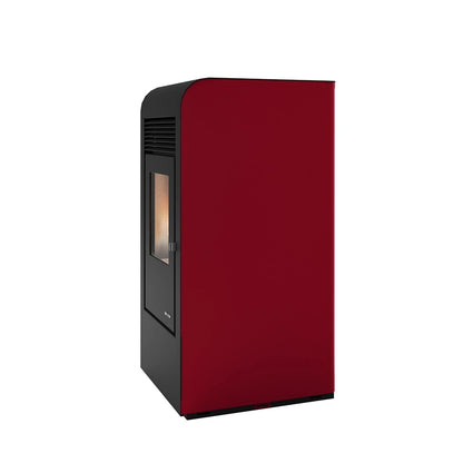 SOBA PE PELETI RITA 2.5-9.5 KW - ROSU