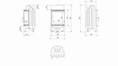 BK80 Sticla Dreapta