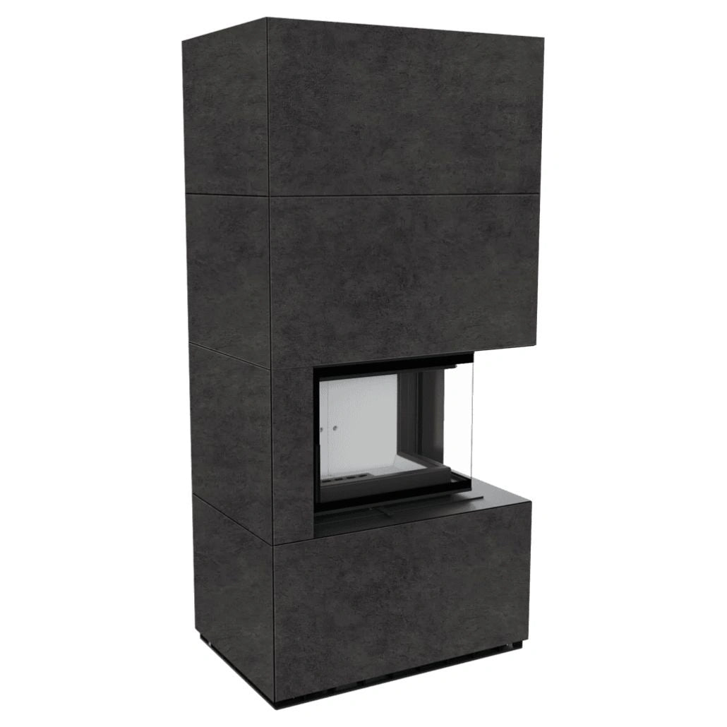 Flotek BOX 8 kW FOKOS GRAFITE Sticla Dreapta - cuarz sinterizat