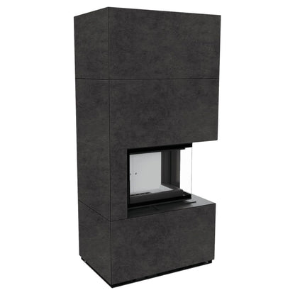 Flotek BOX 8 kW FOKOS GRAFITE Sticla Dreapta - cuarz sinterizat