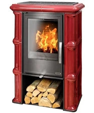 Soba pe lemne cu cahle de teracota ABX - exclusiv SICILIA