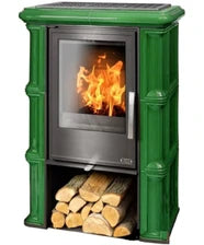 Soba pe lemne cu cahle de teracota ABX - exclusiv SICILIA