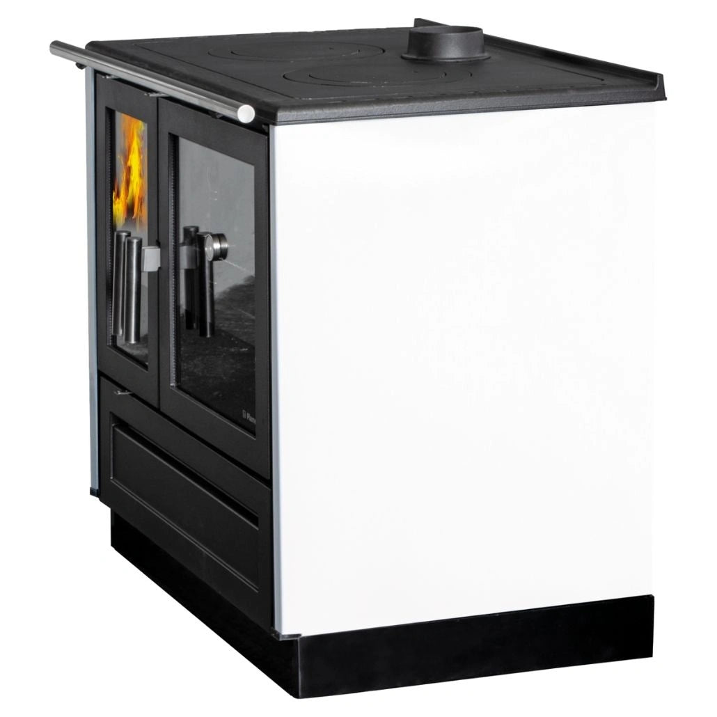 Soba de gatit P91 Alb cu plita si cuptor - 9kW