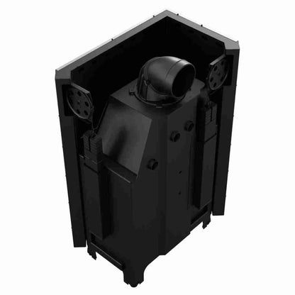 MBA 18-21 kw sticla stanga + deschidere verticala - samota neagra