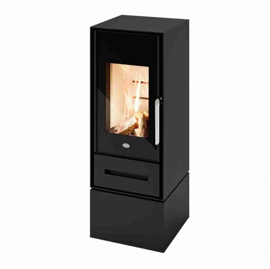 Soba Regina 8-9.5 kw Nero A+ Randament 86%