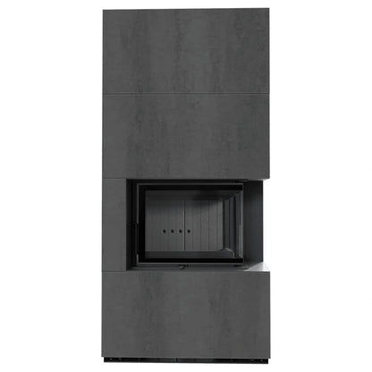 Flotek BOX 8 kW SAVOIA ANTRANCITE Sticla Dreapta - Samota Neagra
