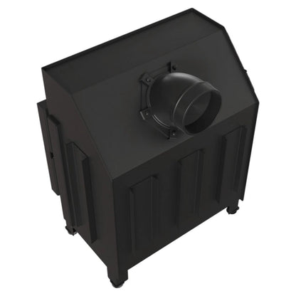 Focar Z-ECO 9.9 kW - Sticla stanga