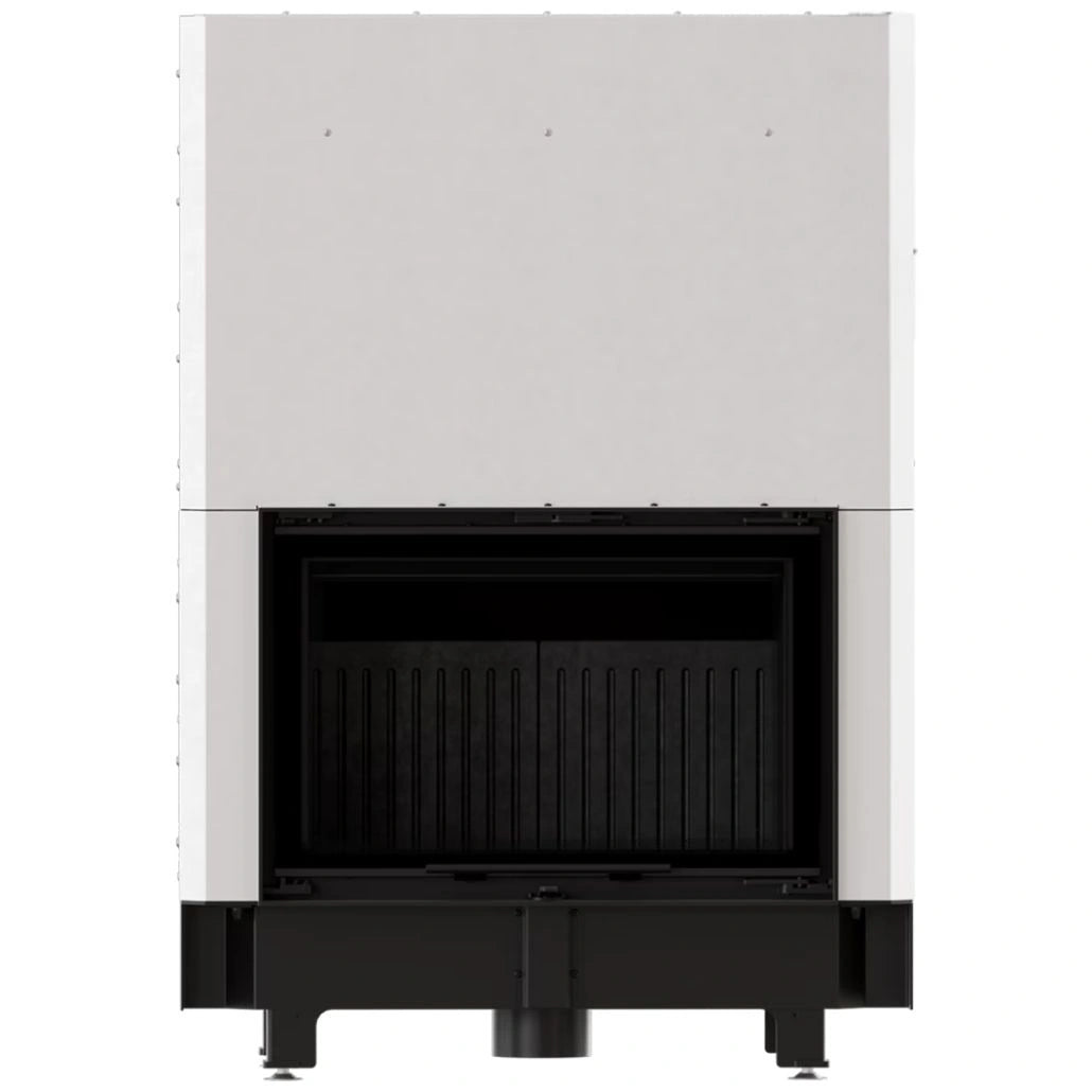 Focar Z-ECO 9.9 kW deschidere verticala - samota neagra