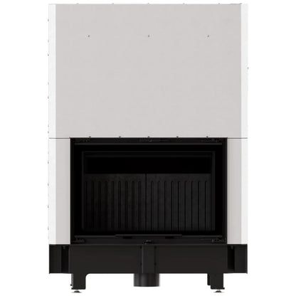 Focar Z-ECO 9.9 kW deschidere verticala - samota neagra