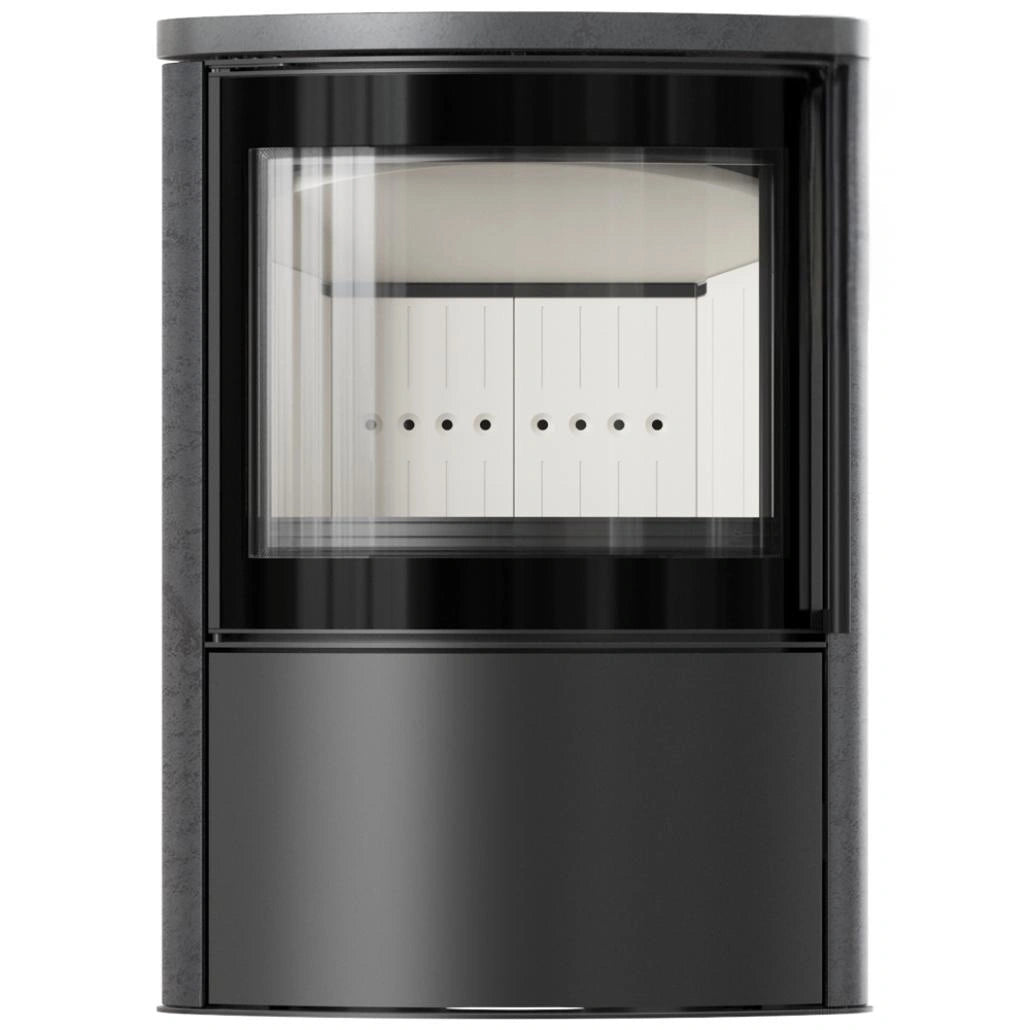 Soba Bjorn 7kW ceramica Grafite Satin cu capac ceramic
