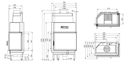Termosemineu AQUASYSTEM 68x53.L