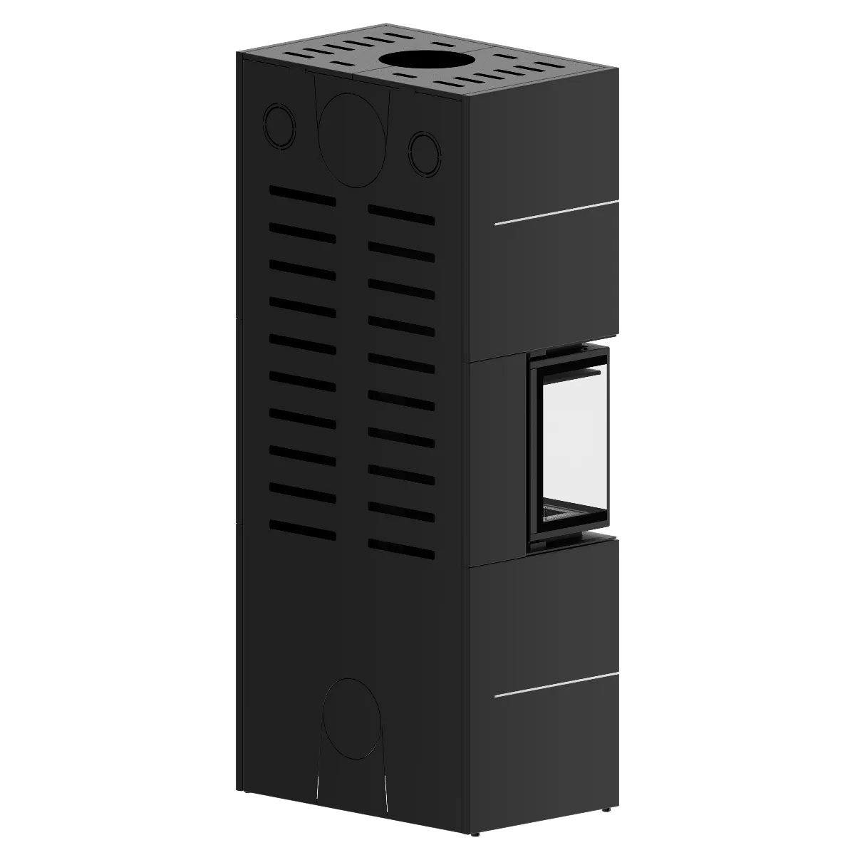 Șemineu pe lemne Hitze ALBERO AL9C.HD BOX/D, 9 kW